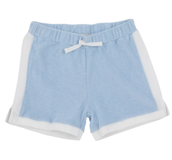 Shaefer Shorts - Terrycloth - Beale Street Blue/Worth Ave White from Anderson Parker