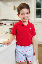 Sheffield Shorts - Apple of My Eye with Wood Boat Blue Stork from Anderson Parker