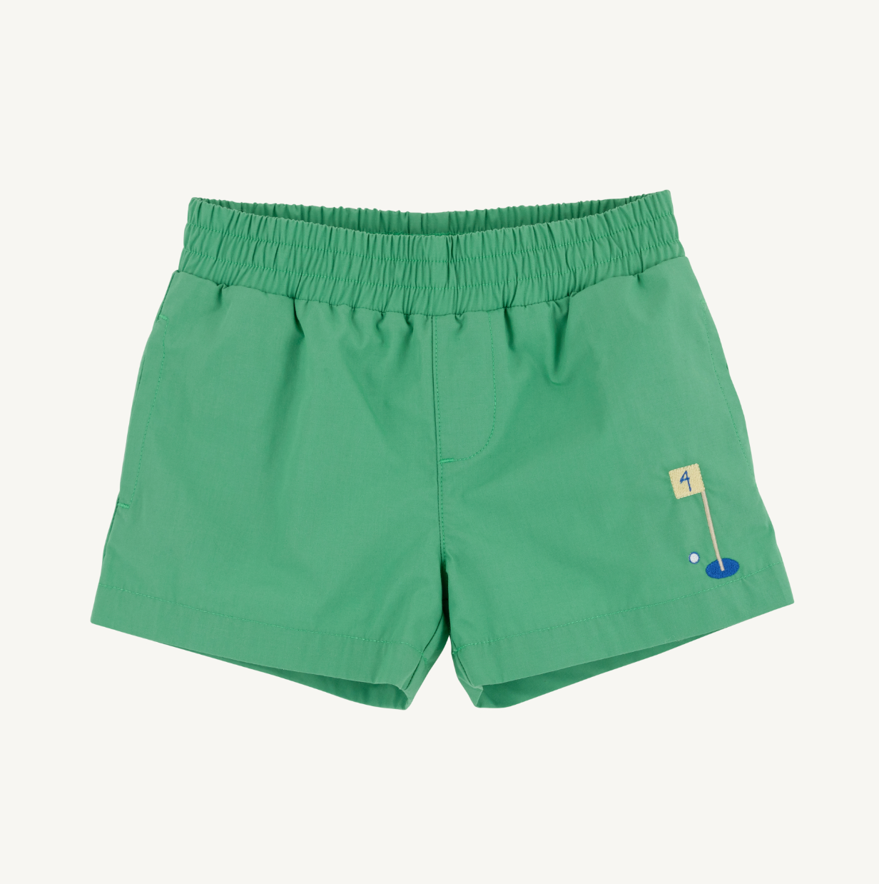 Sheffield Shorts - Gibson Island Green/Golf Flag and Tees from Anderson Parker