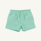 Sheffield Shorts - Gibson Island Green Mini Gingham/Multicolor from Anderson Parker