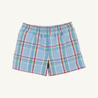 Sheffield Shorts - Kensington Court Plaid/Worth Ave White from Anderson Parker