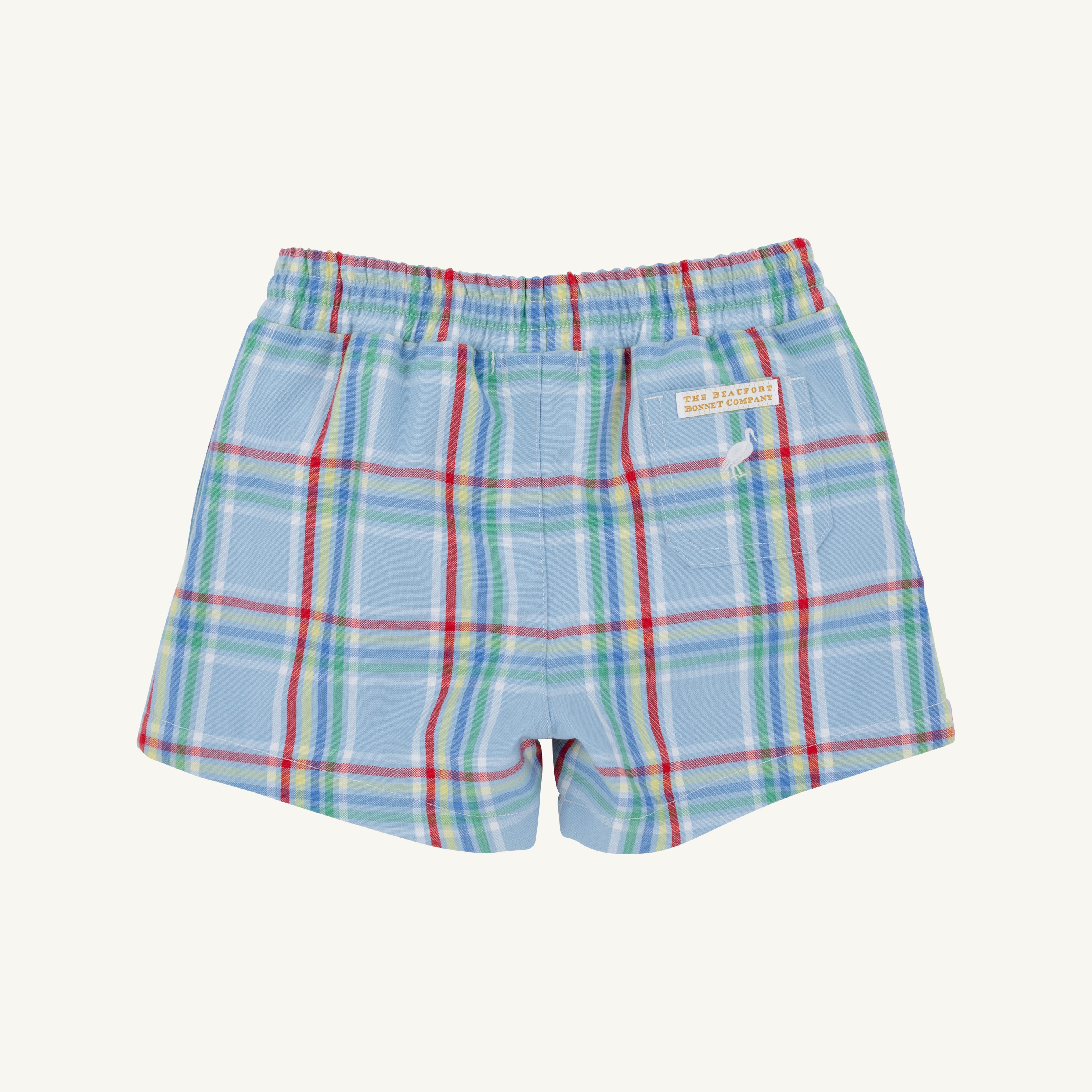 Sheffield Shorts - Kensington Court Plaid/Worth Ave White from Anderson Parker