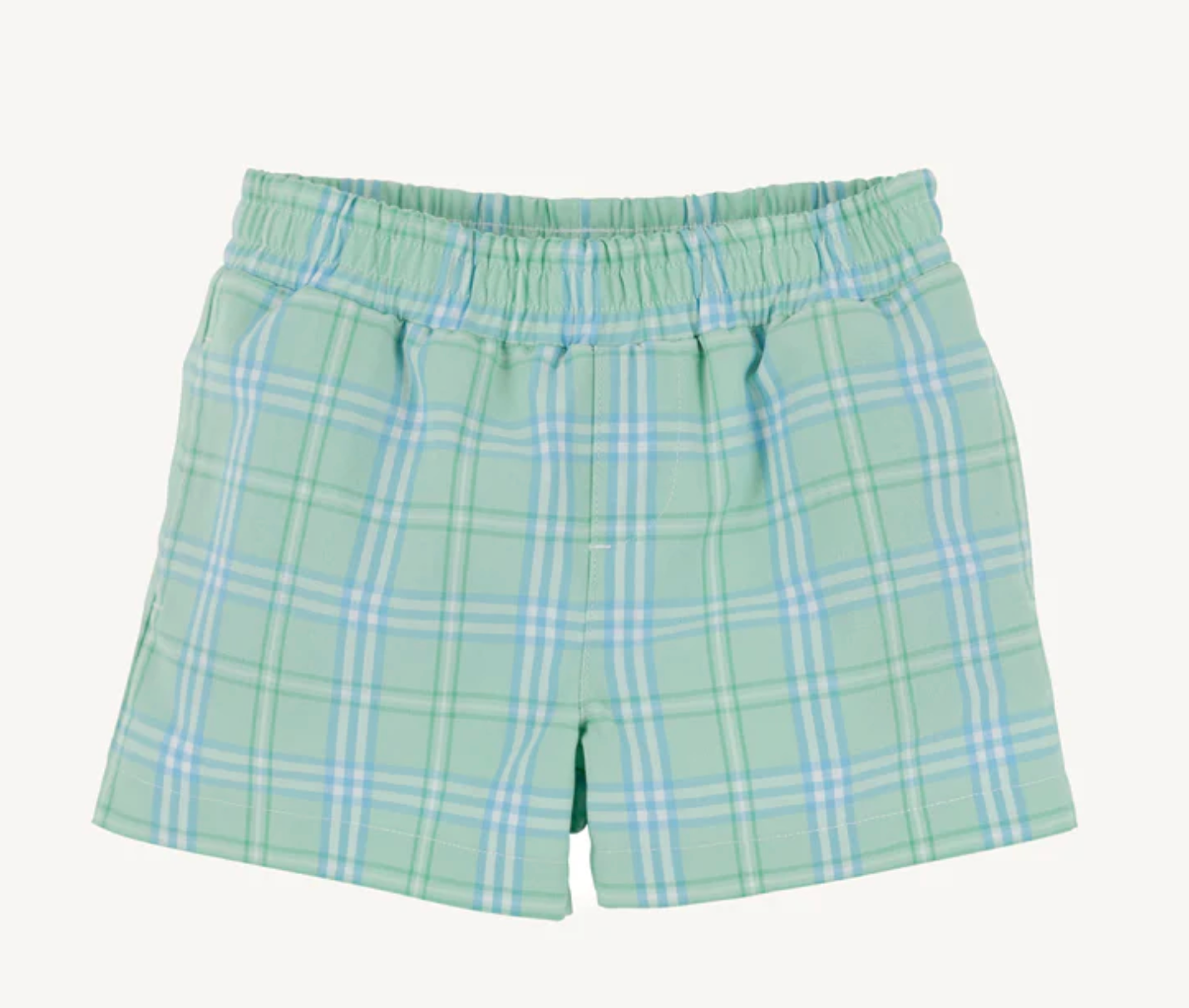 Sheffield Shorts - Pelham Bay Plaid (Green) from Anderson Parker