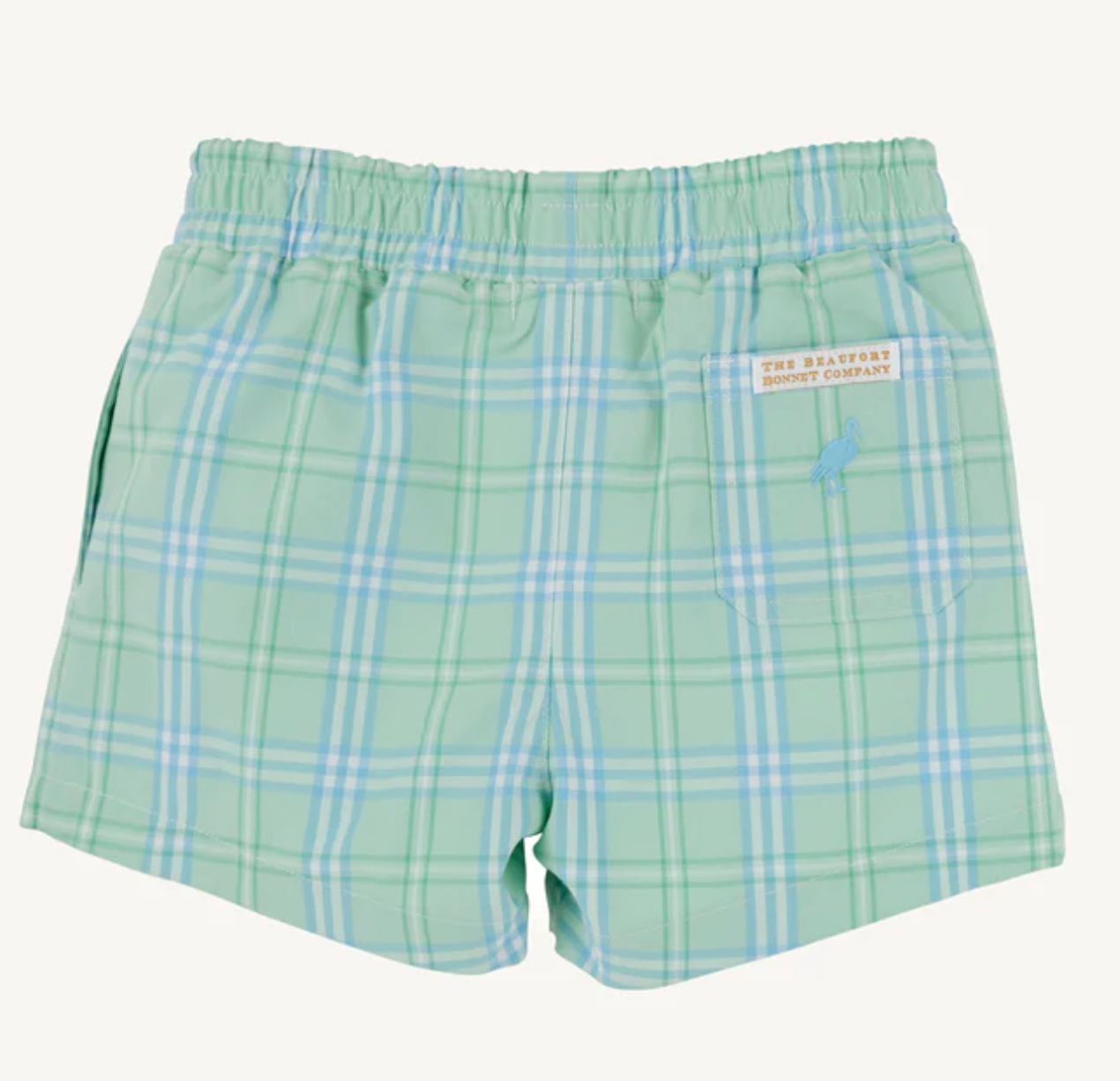 Sheffield Shorts - Pelham Bay Plaid (Green) from Anderson Parker