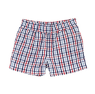 Sheffield Shorts - Seersucker - Pierce Mill Plaid Seersucker/Nantucket Navy from Anderson Parker