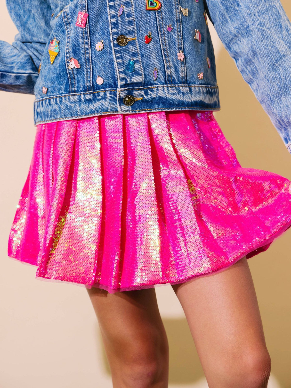 Shimmer Sequin Skirt from Anderson Parker