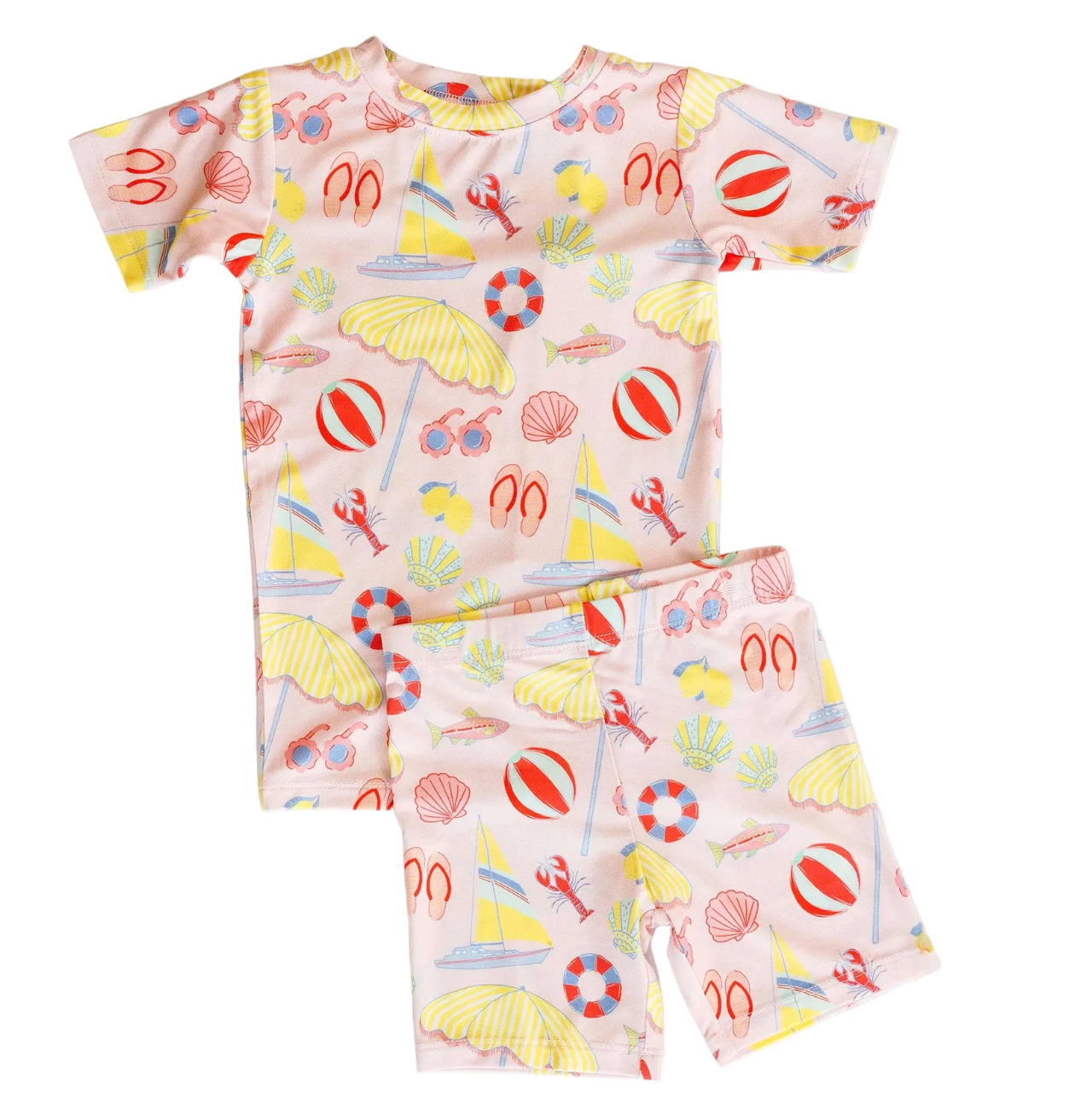 Short Loungewear Set - Beach Days Girl from Anderson Parker