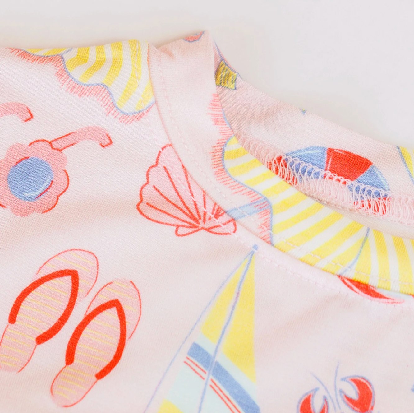 Short Loungewear Set - Beach Days Girl from Anderson Parker