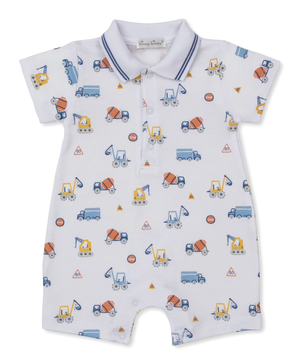 Short Playsuit - Construction Roadwork from Anderson Parker