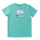 Short Sleeve Cotton T-shirt - Marine Green from Anderson Parker