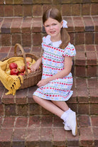 Short Sleeve Evelyn Dress - Apples Days from Anderson Parker