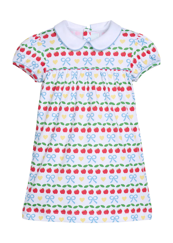 Short Sleeve Evelyn Dress - Apples Days from Anderson Parker