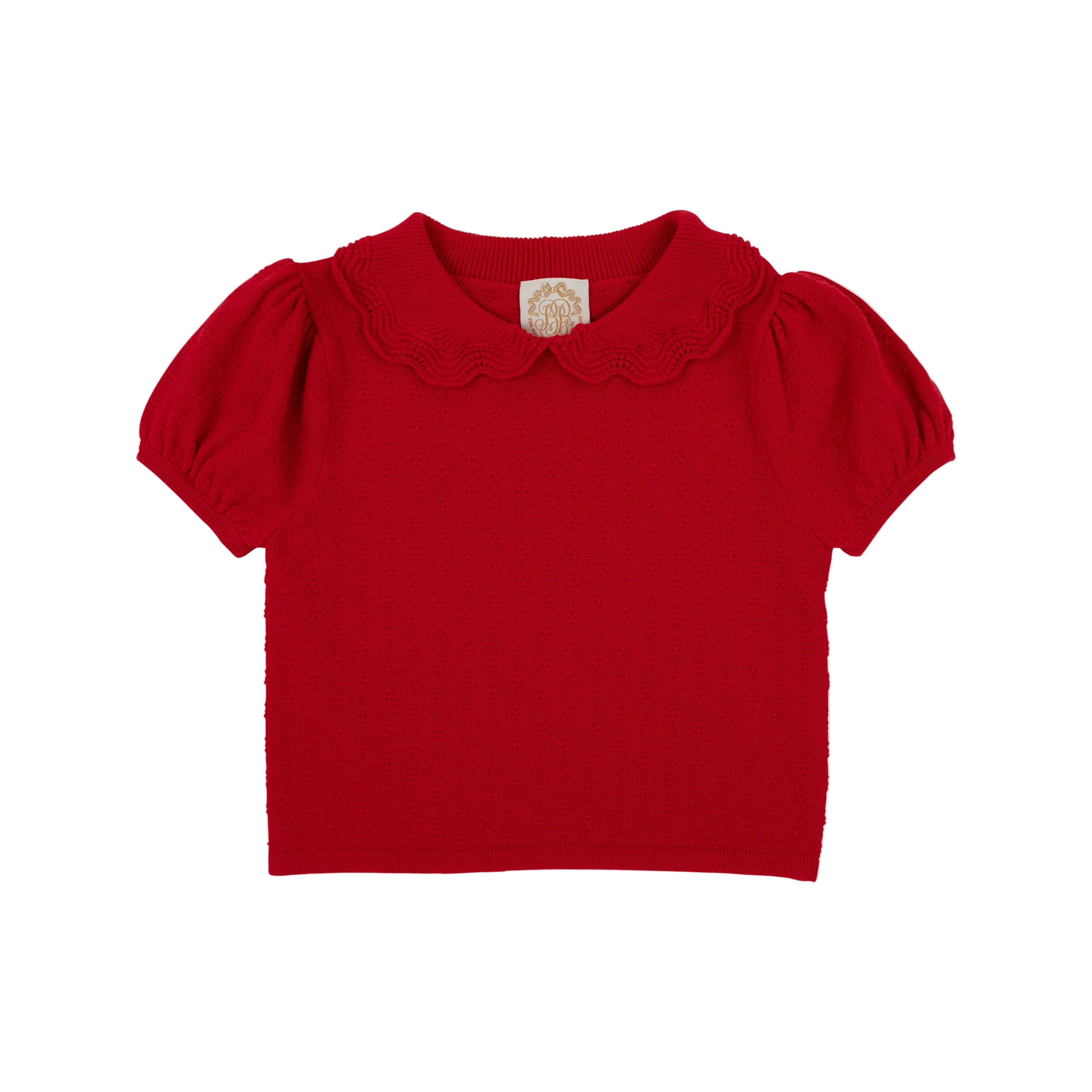 Short Sleeve Maude's Sweater - Richmond Red from Anderson Parker