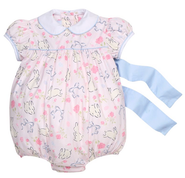 Short Sleeve Natalie Bubble - Bunny Blooms from Anderson Parker