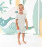 Short Sleeve Pajamas in Dew from Anderson Parker