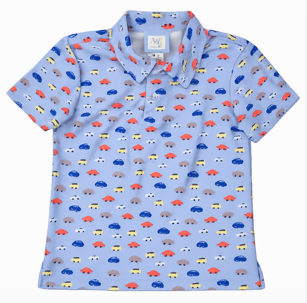 Short Sleeve Polo - Cars from Anderson Parker