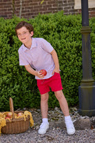 Short Sleeve Polo - Primary Stripe from Anderson Parker