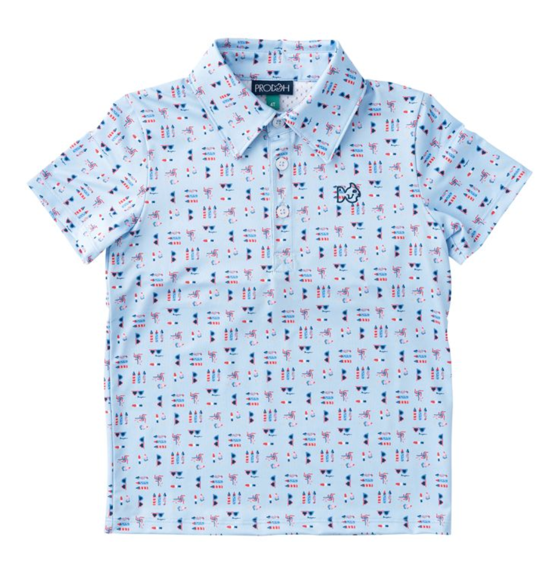Short Sleeve Pro Performance Polo - Windsurfer Fourth Print from Anderson Parker