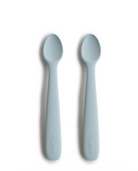 Silicone Feeding Spoons - 2-Pack - Powder Blue from Anderson Parker