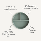 Silicone Suction Plate - Powder Blue from Anderson Parker