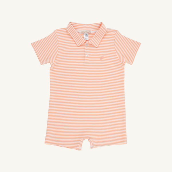 Sir Proper's Romper - Pima - Seashore Sherbet Stripe/Multicolor from Anderson Parker