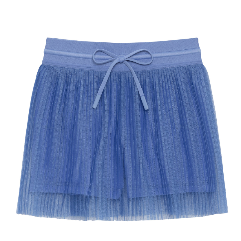 Sky Blue Pleated Skort from Anderson Parker