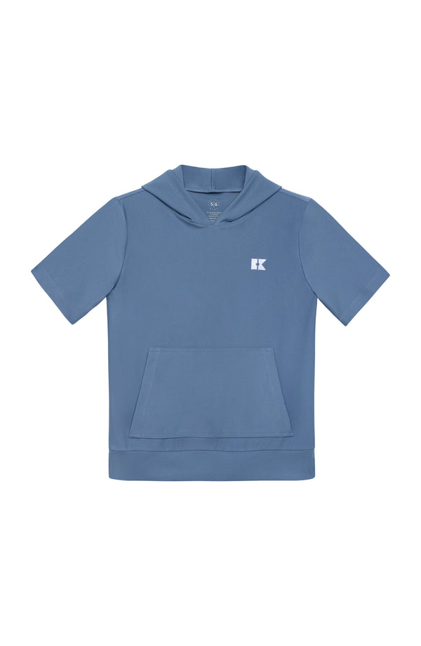 Slate Short Sleeve Hoodie from Anderson Parker
