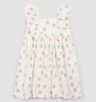 Sleeveless Dress - Off White - Cherries from Anderson Parker