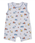 Sleeveless Playsuit - Construction Roadwork from Anderson Parker