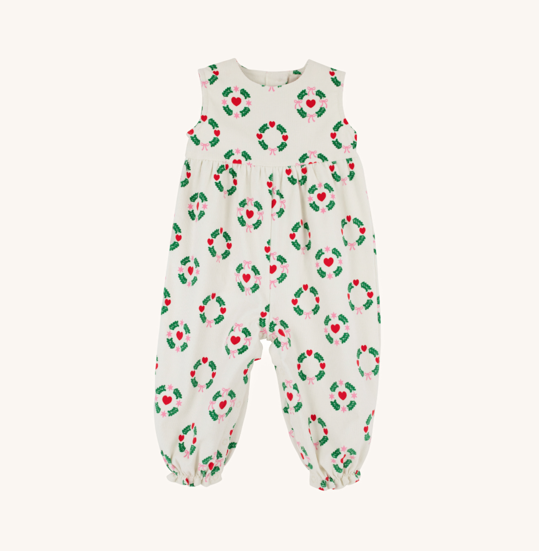 Sleeveless Rebecca Romper - Rollins Wreaths from Anderson Parker