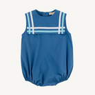 Sleeveless Townes Top Sail Bubble - Wood Boat Blue/Belhaven Blue/Worth Ave White from Anderson Parker