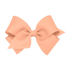 Small Classic Grosgrain Hair Bow - Lt Coral from Anderson Parker