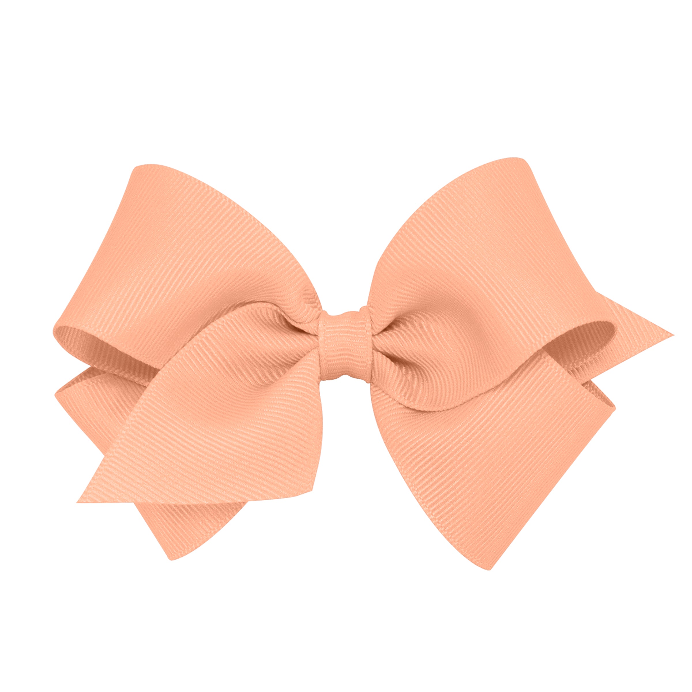 Small Classic Grosgrain Hair Bow - Lt Coral from Anderson Parker