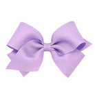Small Classic Grosgrain Hair Bow - Lt Orchid from Anderson Parker