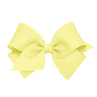 Small Classic Grosgrain Hair Bow - Lt Yellow from Anderson Parker