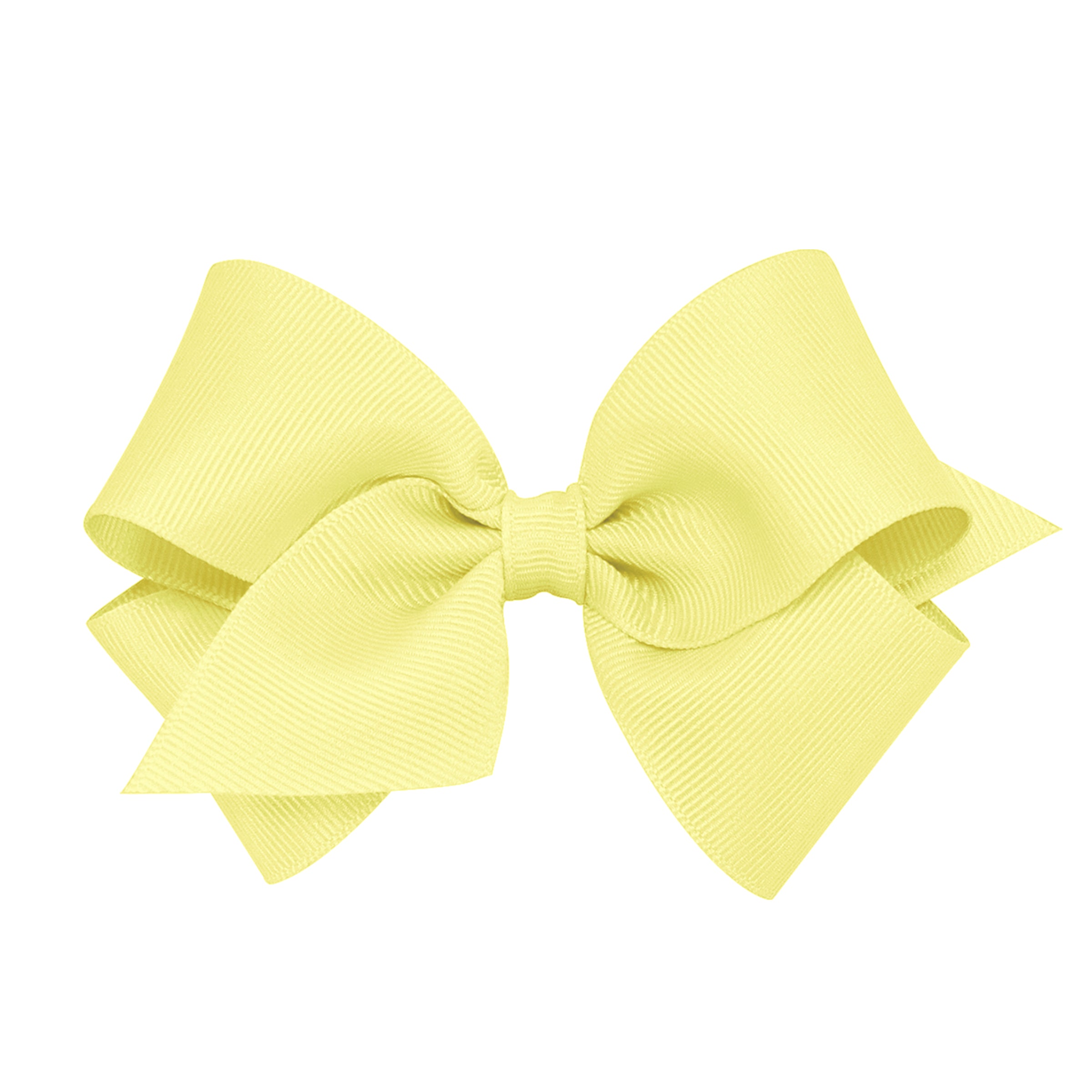 Small Classic Grosgrain Hair Bow - Lt Yellow from Anderson Parker