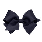 Small Classic Grosgrain Hair Bow - Navy from Anderson Parker