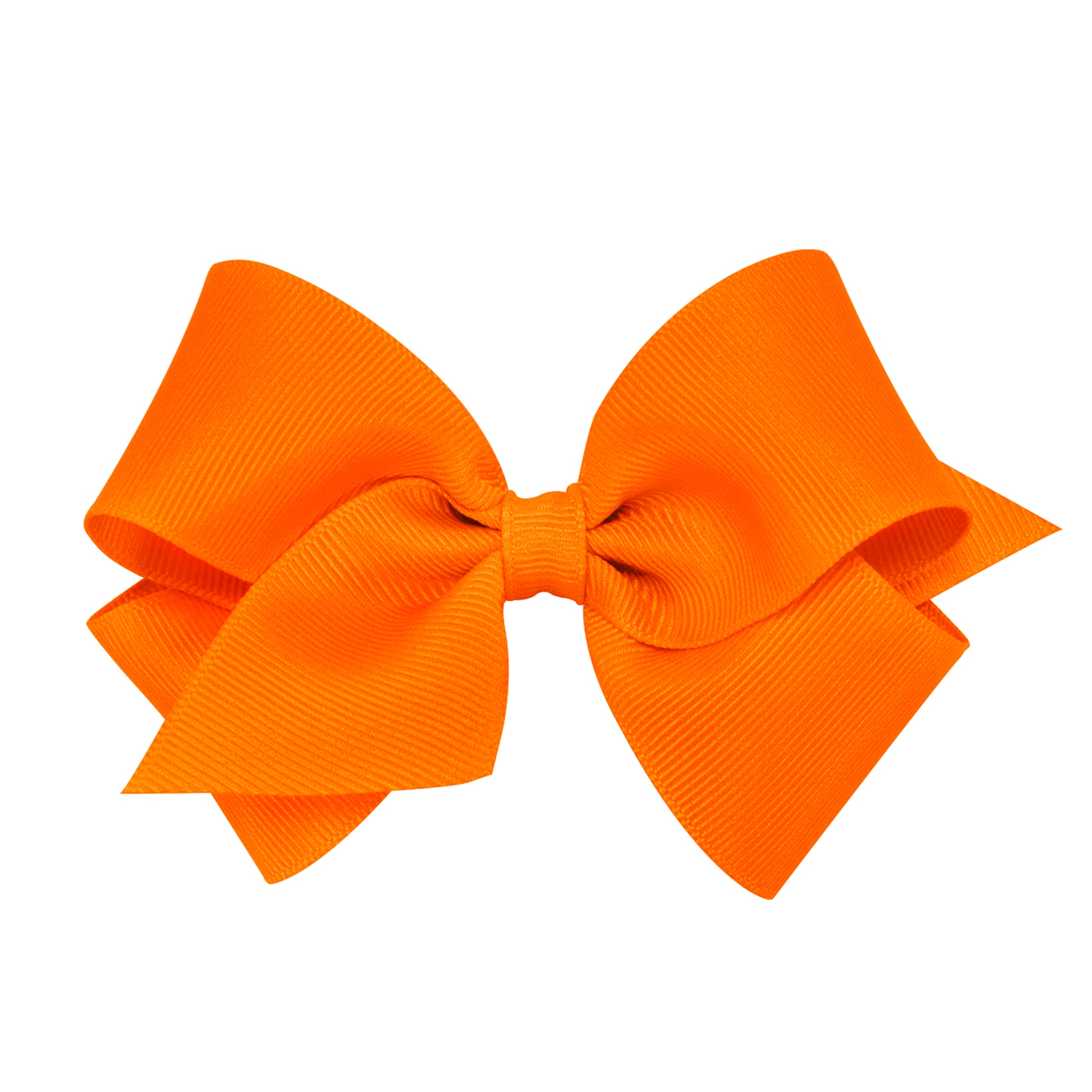 Small Classic Grosgrain Hair Bow - Orange from Anderson Parker