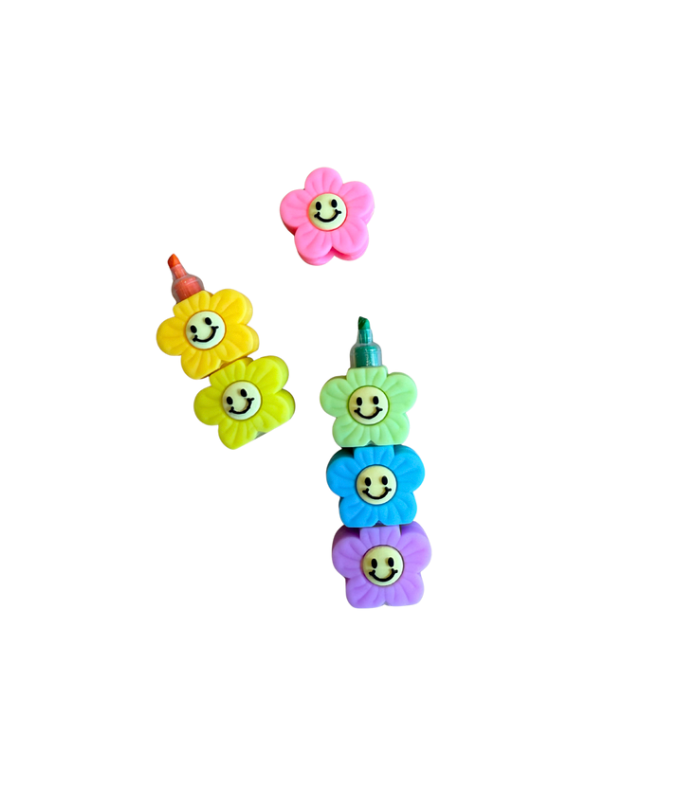 Smile Flower Stackable Markers from Anderson Parker