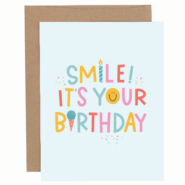 Smile It's Your Birthday Greeting Card from Anderson Parker