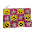 Smiles and Stars Beaded Coin Wallet from Anderson Parker
