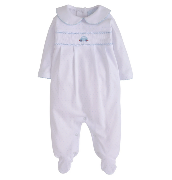 Smocked Footie - Car from Anderson Parker