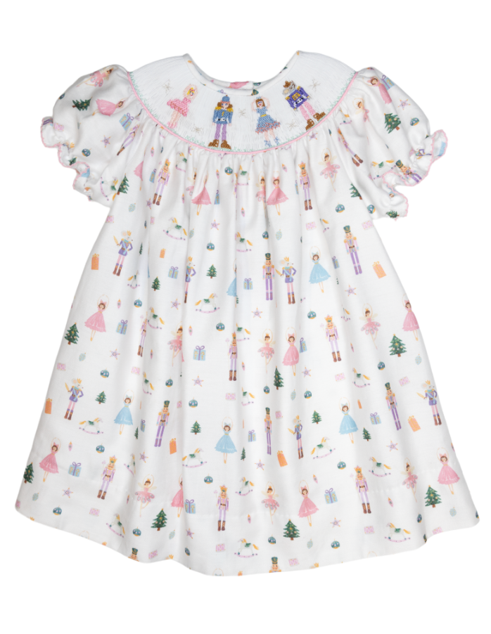 Smocked Nutcracker Bishop Dress from Anderson Parker