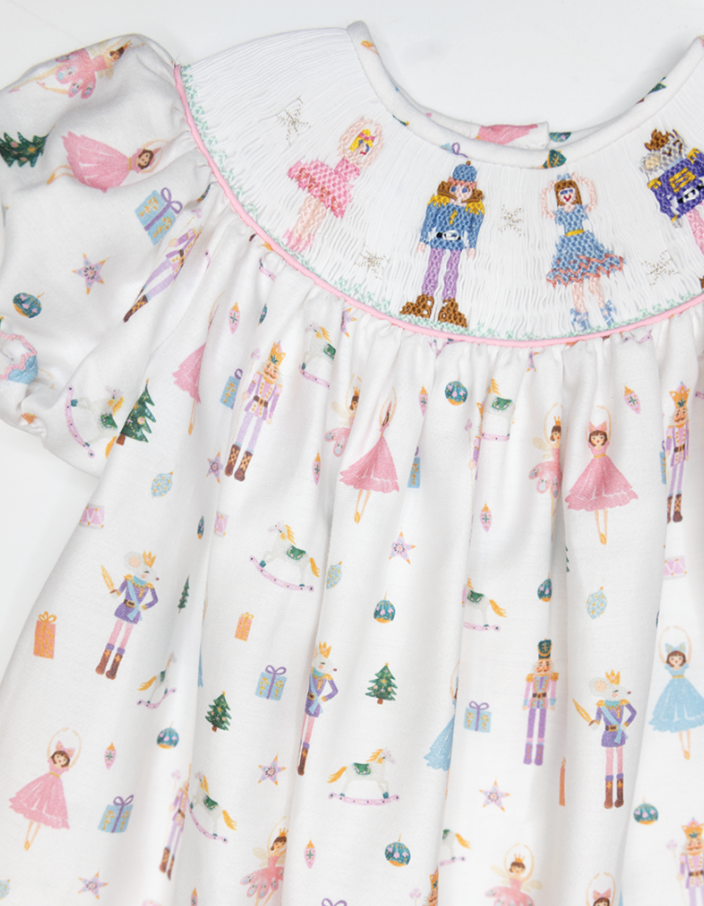 Smocked Nutcracker Bishop Dress from Anderson Parker