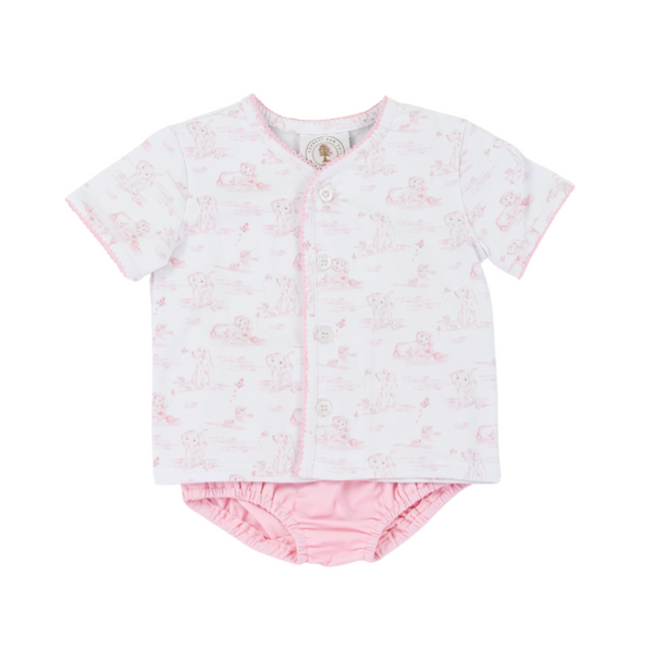 Snips and Snails Pink Little Layette Set from Anderson Parker