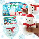 Snowman Pop Ball Fidget Toy from Anderson Parker