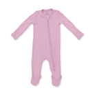 Solid Lilas - 2 Way Zipper Footie from Anderson Parker