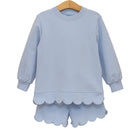 Sophia Scalloped Set - Light Blue from Anderson Parker