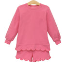 Sophia Scalloped Set - Pink from Anderson Parker