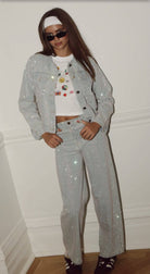 Sparkle Crystal Denim Jeans from Anderson Parker
